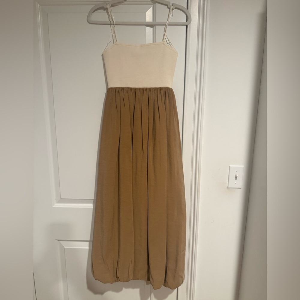 Mango Knitted Balloon Dress